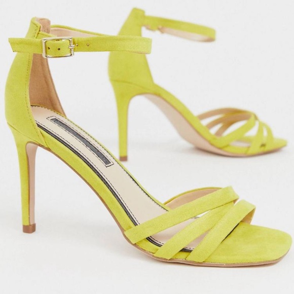 Square Toe Heeled Sandals - Picture 10 of 10